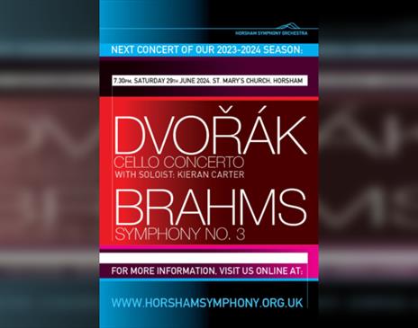 Concert Favourites: Horsham Symphony Orchestra and Kieran Carter
