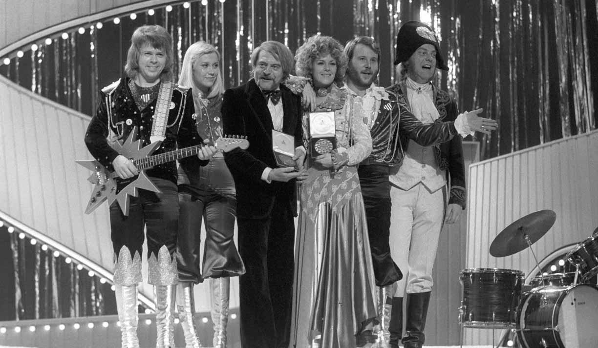 ABBA win Eurovision 6 April 1974 © PA Photos / TopFoto