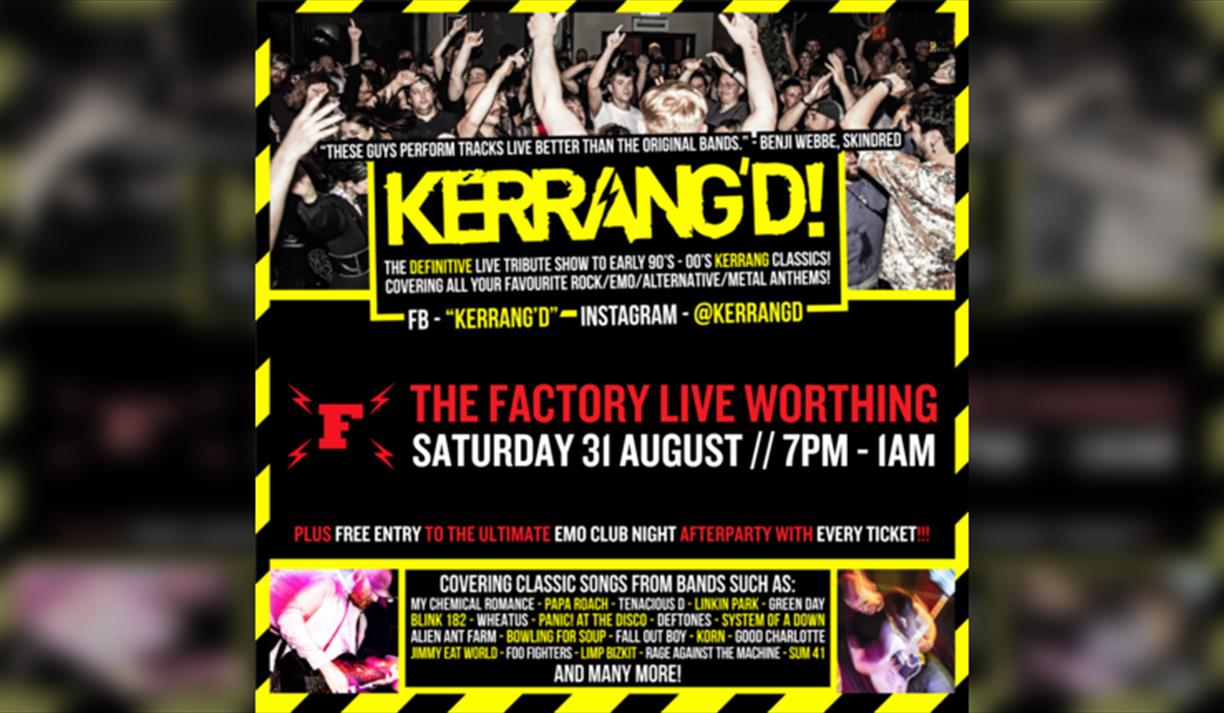 Kerrang'd! + Emo Club Night