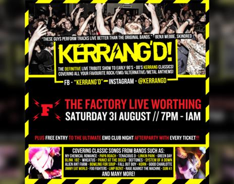 Kerrang'd! + Emo Club Night
