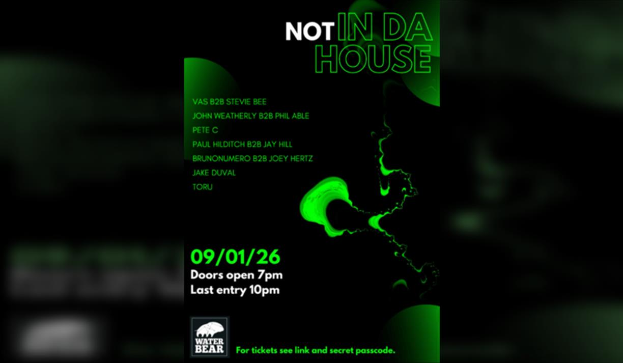 Not In Da House Private Party Not In Da House Private Party