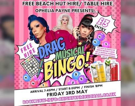 Bingo - Drag Music Bingo on Brighton Beach