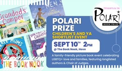 Polari Prize Children’s and YA shortlist event.