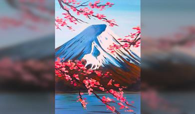 Paint your very own Mt Fuji