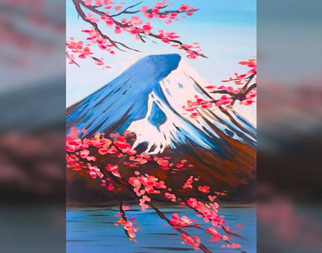 Paint your very own Mt Fuji