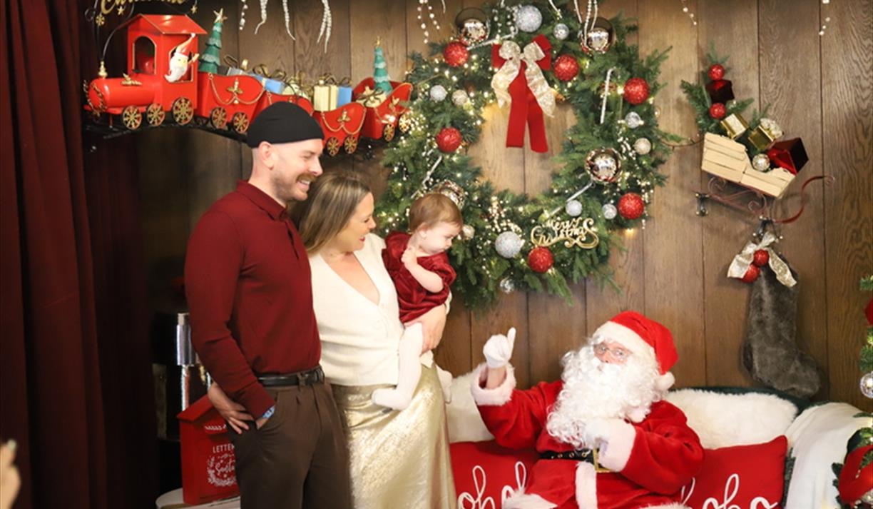 Santa's Grotto at Shelter Hall in Brighton Santa's Grotto at Shelter Hall in Brighton