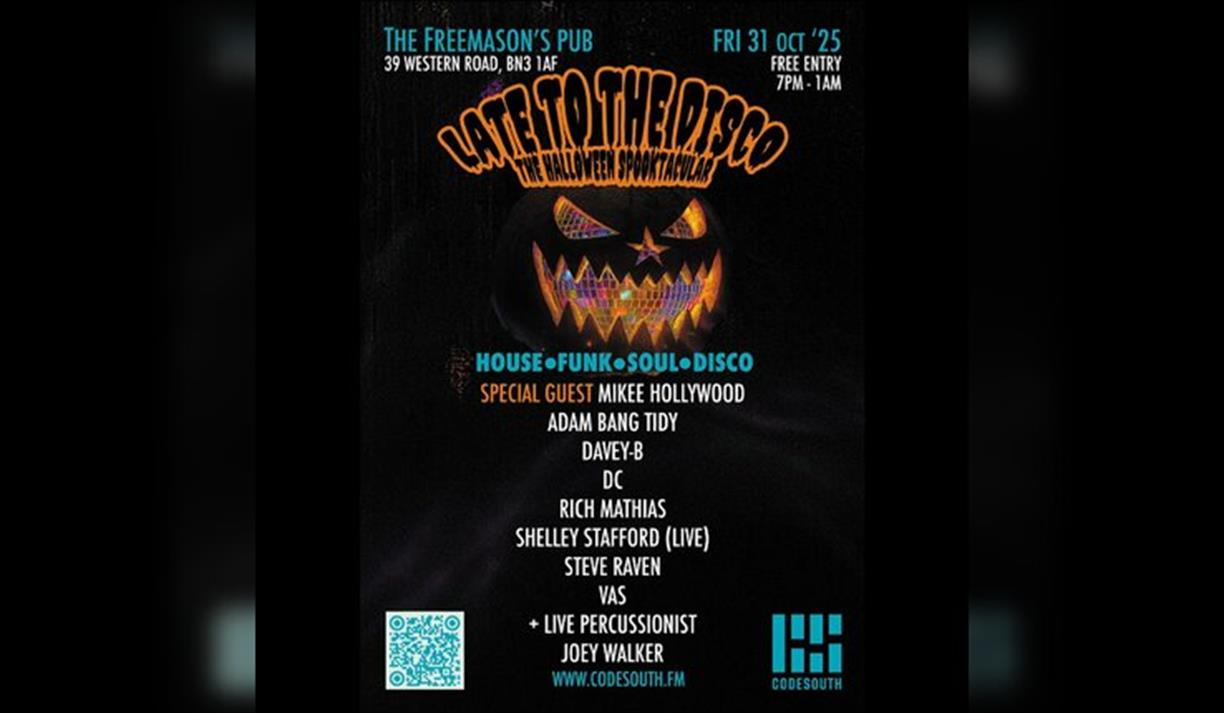 Codesouth Presents Late To The Disco Halloween Spooktacular Codesouth Presents Late To The Disco Halloween Spooktacular