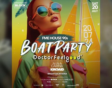 FME House 90s (Fantasea Music Events) Boat Party