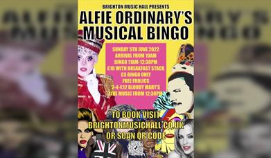 Drag Bingo with Alfie Ordinary on Brighton Beach