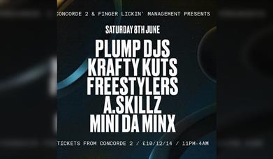 Plump DJs, Krafty Kuts, Freestylers