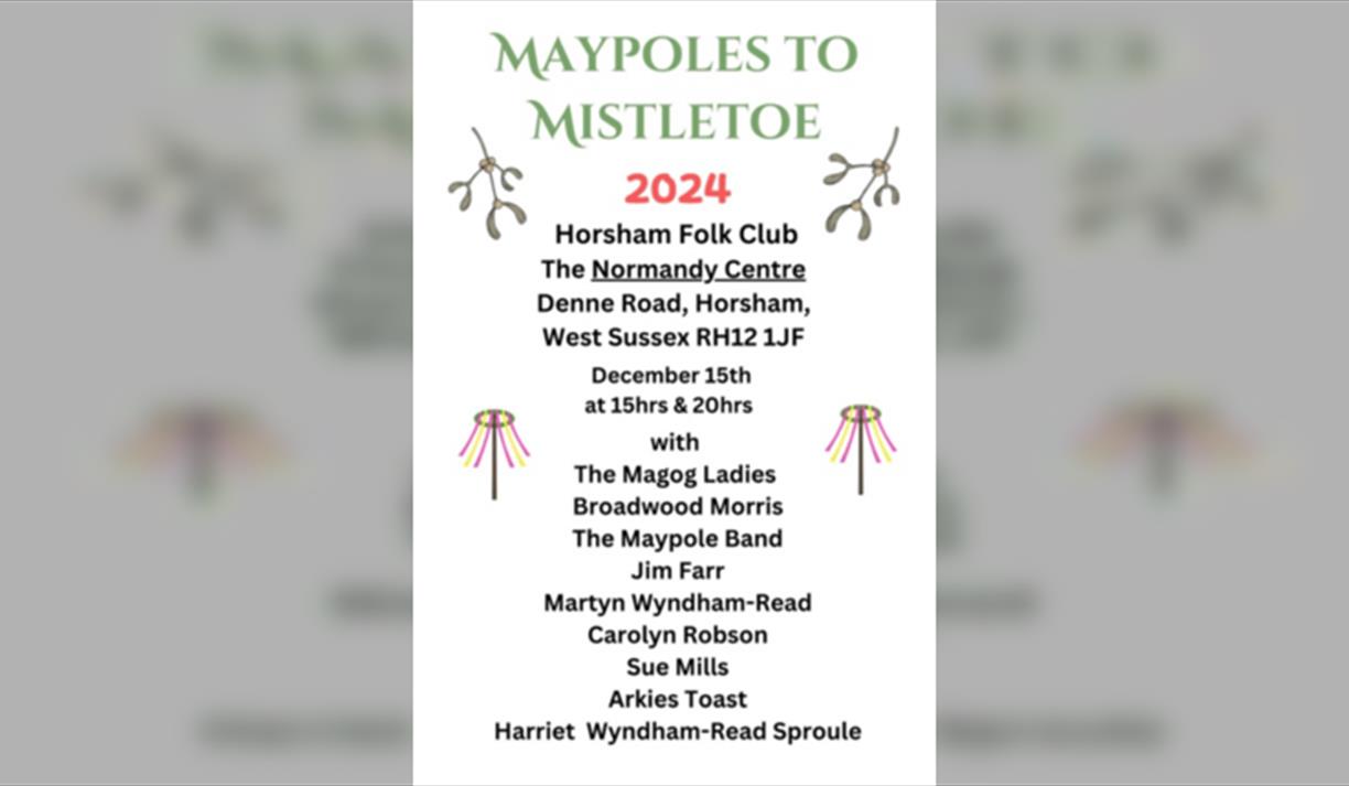 Maypoles to Mistletoe Maypoles to Mistletoe