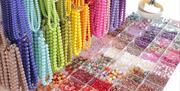 Multi-coloured beads