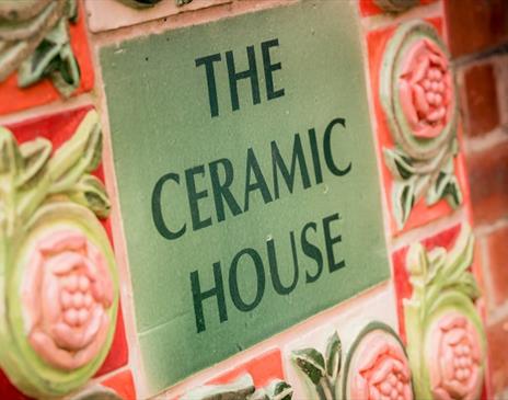 The Ceramic House sign