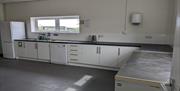 The Clubhouse - the kitchen area