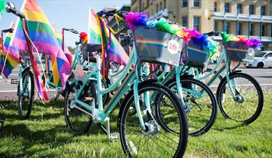 BTN BikeShare - Bikes during Pride