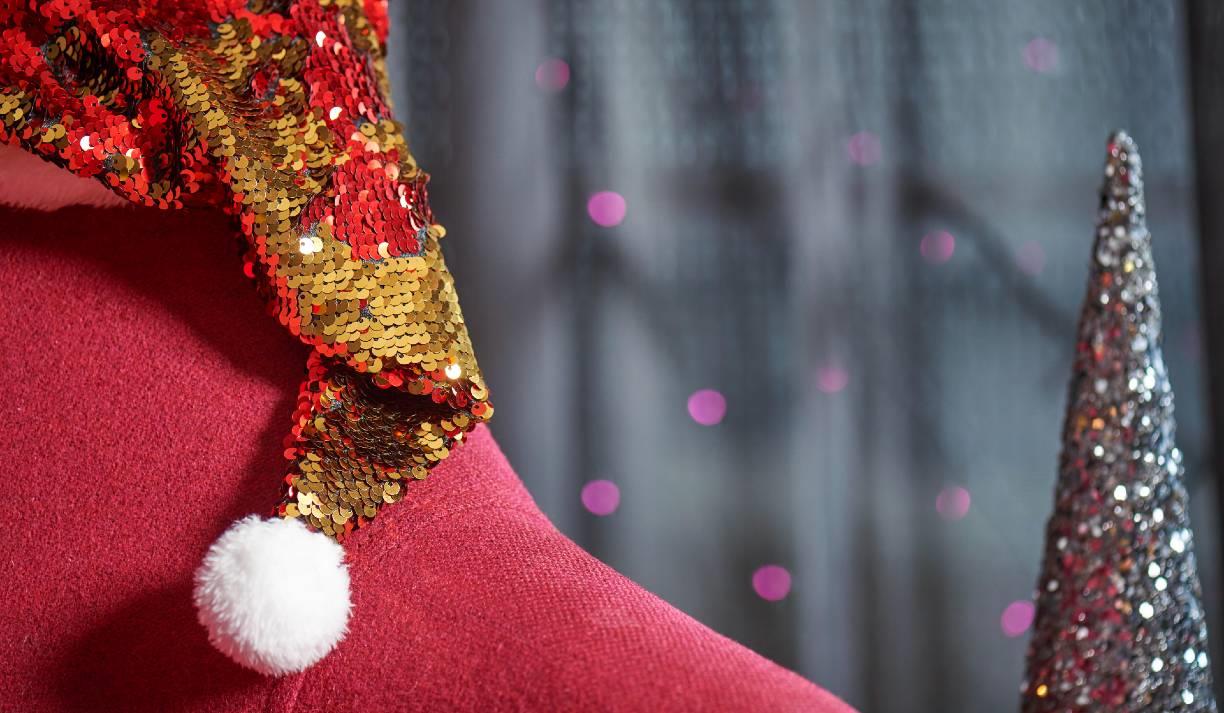 Malmaison - back of Santa's head