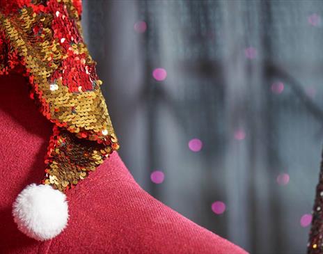 Malmaison - back of Santa's head