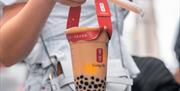 Gong cha Tea - cup in carry case