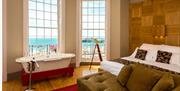 Sea view Double Room with free standing bath