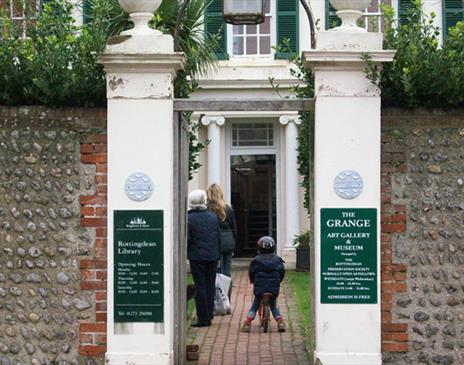 Grange entrance