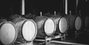 Highweald Wine Estate barrels