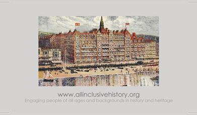 Historic picture of Metropole Hotel on Brighton seafront