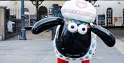Shaun by the Sea sculpture sponsored by VisitBrighton.