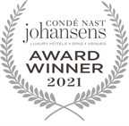 Conde Nast Johansens Award Winner 2021