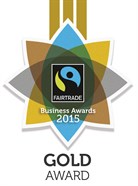 Fairtrade Business Awards 2015 Gold Award