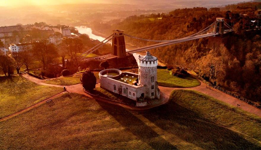 Clifton Observatory and Suspension Bridge