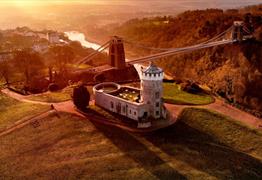 Clifton Observatory and Suspension Bridge