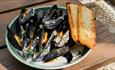 Mussels at The Square Club