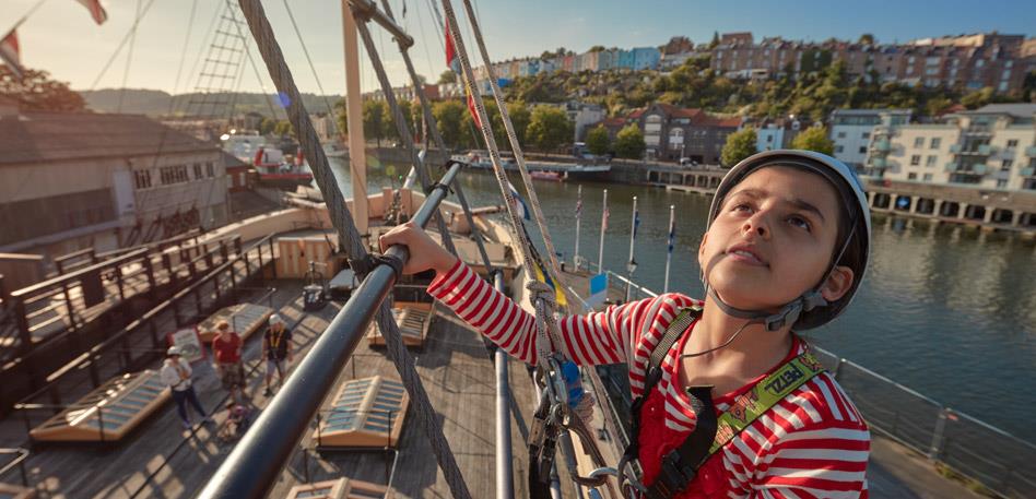Go Aloft at Brunel's SS Great Britain