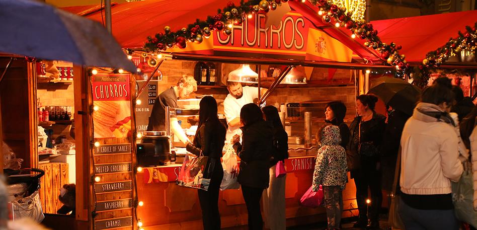 Christmas Markets in Bristol: Churros at Bristol Christmas Market