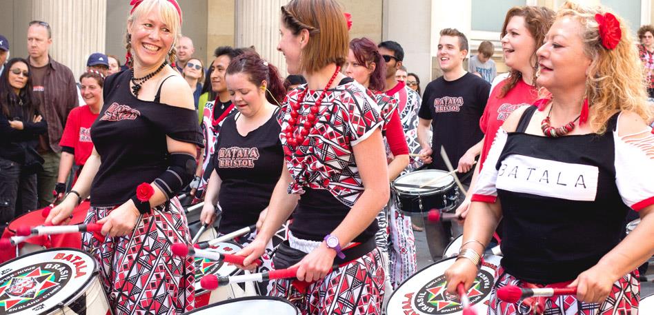 Recommended for Groups in Bristol - Battala Drum Group : Credit Morgane Bigault