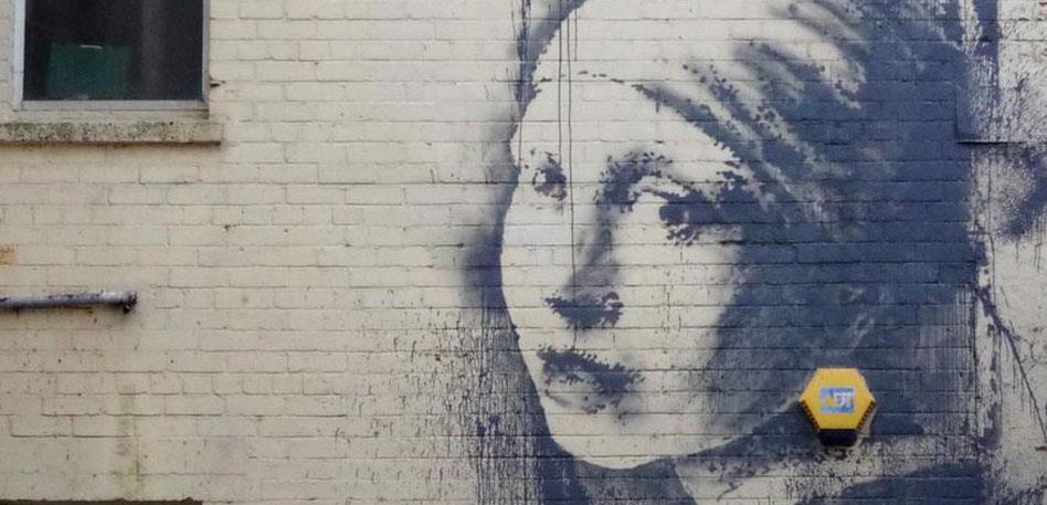 Banksy's Girl with the Pierced Eardrum