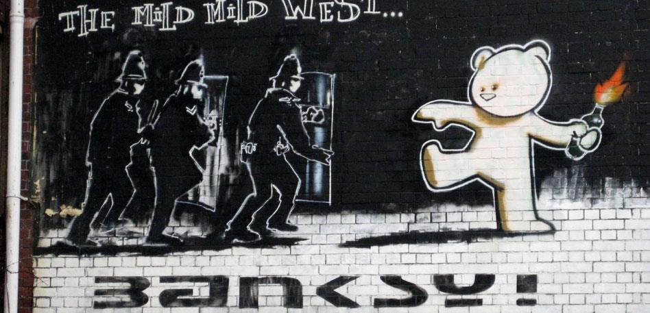 Banksy's Mild Mild West