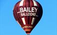 Soar over the city in a hot air balloon with Bailey Balloons