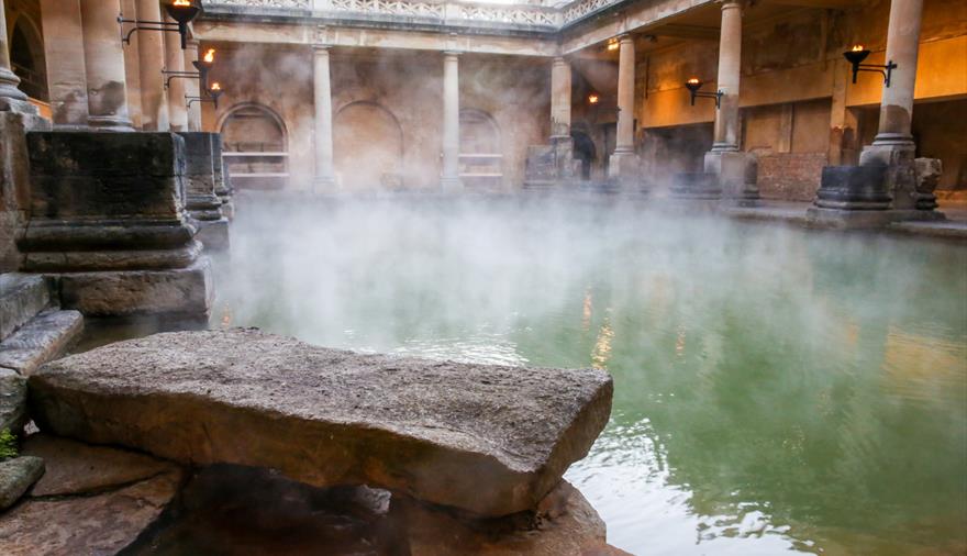 The Great Bath at The Roman Baths, Bath