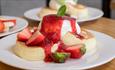 Souffle Pancakes (Strawberry)