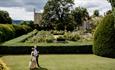 Sudeley Castle & Gardens - couple walking through gardens