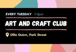 Art and Craft Club for Adults
