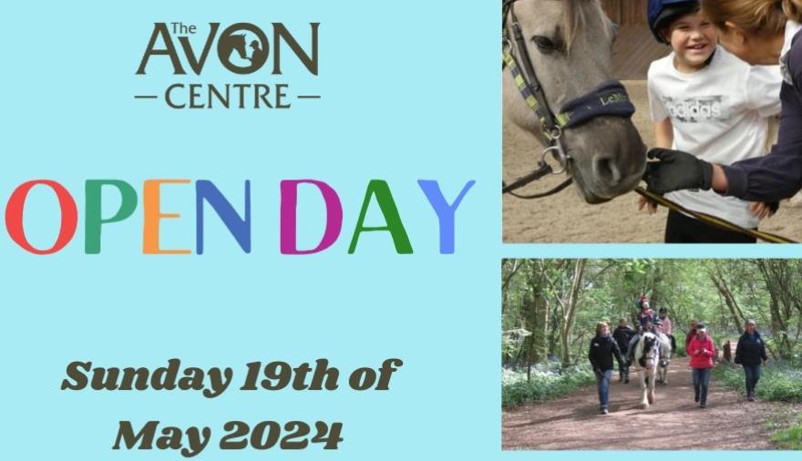 Avon Centre open day with children and horses