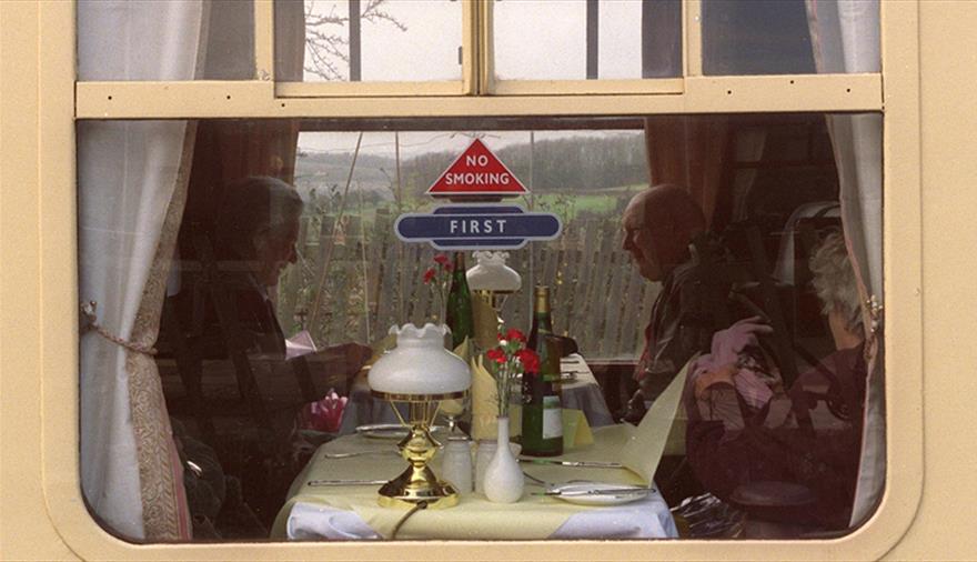 Have dinner on The Pine Express
