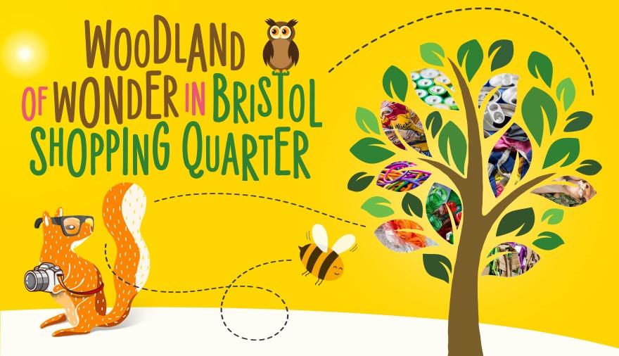 Woodland of Wonder in Bristol Shopping Quarter