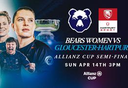 Bristol Bears Women v Gloucester-Hartpury promo poster