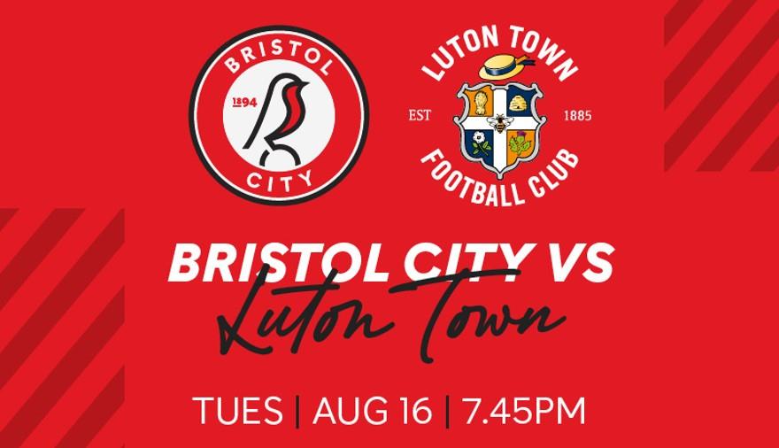 Bristol City v Luton Town at Ashton Gate Stadium
