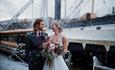 Snowy wedding at Brunel's SS Great Britain
