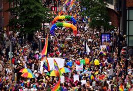 Bristol Pride march