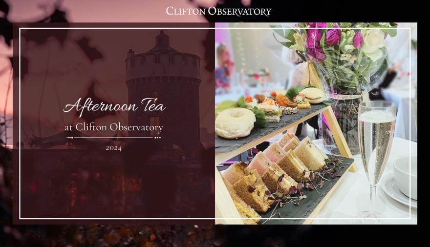 Afternoon Tea at Clifton Observatory